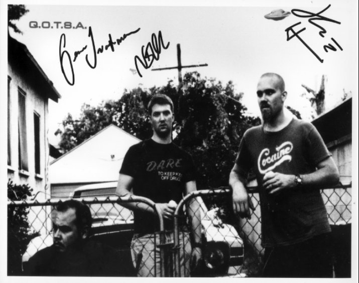 Josh, Nick, and Gene autographs